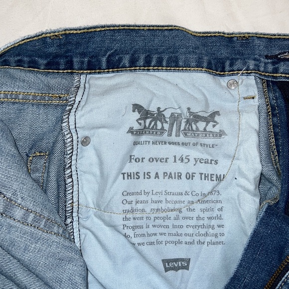 NWT Levi’s 505 Regular Light Wash Waist 31 - Picture 10 of 10